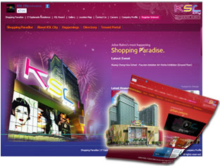 Professional Website Design, Web Content Management System for KSL City in Johor Bahru, Malaysia