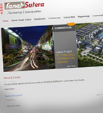 Professional Website Design, Web Content Management System for Tanah Sutera Developer in Johor Bahru, Malaysia